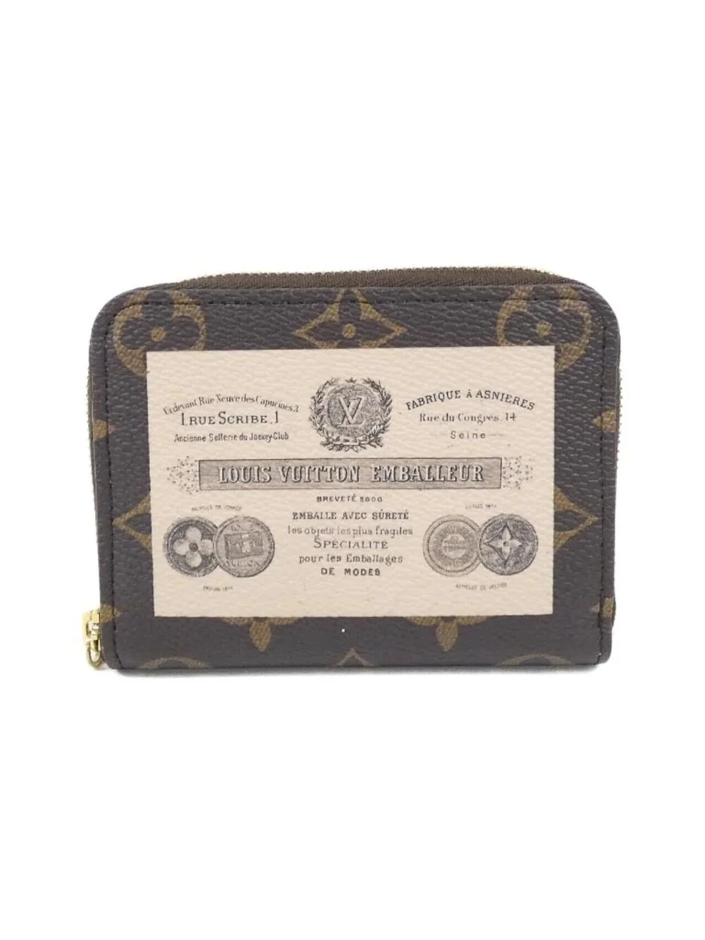 Louis Vuitton Monogram Zippy Coin Purse